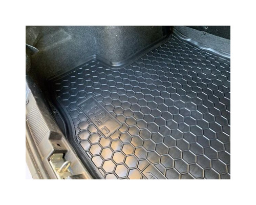 Автомобильный коврик в багажник Fiat Linea 2007- (Avto-Gumm)