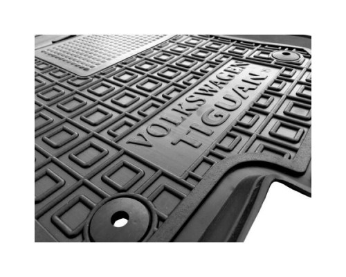 Водительский коврик в салон Volkswagen Tiguan 2016- (Avto-Gumm)