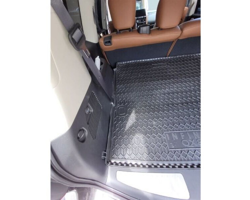 Автомобильный коврик в багажник Infiniti QX80 2018- 7 мест (AVTO-Gumm)