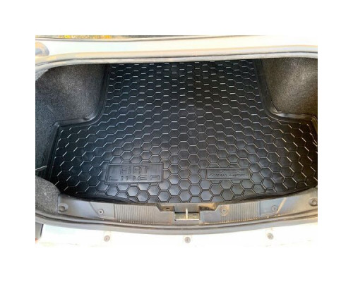 Автомобильный коврик в багажник Fiat Linea 2007- (Avto-Gumm)