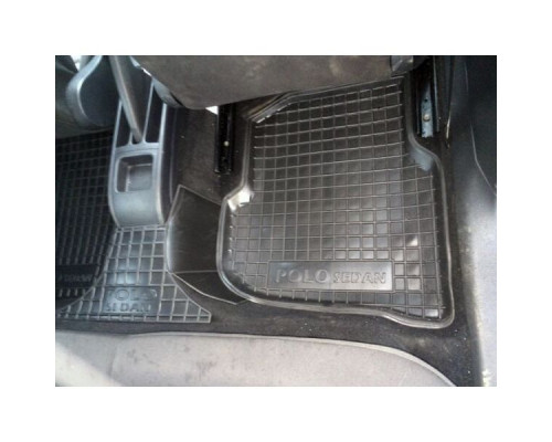 Автомобильные коврики в салон Volkswagen Polo Sedan 2010- (Avto-Gumm)