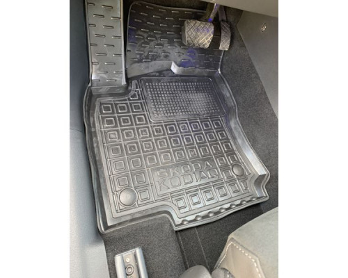 Автомобильные коврики в салон Skoda Kodiaq 2017- 5 мест (Avto-Gumm)