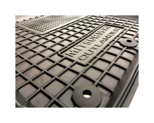 Водительский коврик в салон Mitsubishi Outlander 2012- (Avto-Gumm)