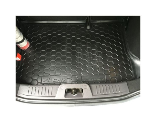Автомобильный коврик в багажник Ford Fiesta 2008-2015 (Avto-Gumm)