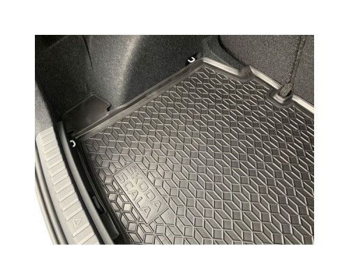 Автомобильный коврик в багажник Skoda Scala 2020- (Avto-Gumm)