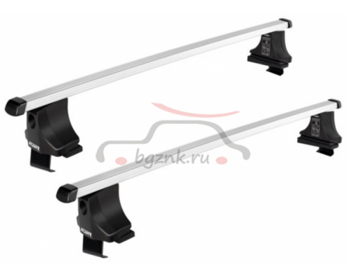 Багажник на крышу для Honda accord 4-дверн/Honda Jazz 2001-2008 I, Atlant, Серебристый, B8809-8826-8834
