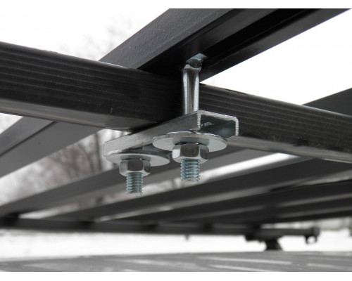 Coș de marfă cu platformă laterală 128x90x14cm