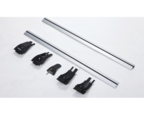 Багажник Tourmaline V1 на крышу Ford Focus Sw II 2005-2011 Серебристый