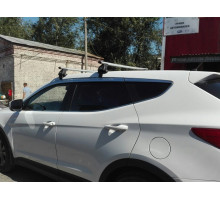 Багажник на крышу для Hyundai Santa Fe III (без рейлингов), 690014-698881-698850