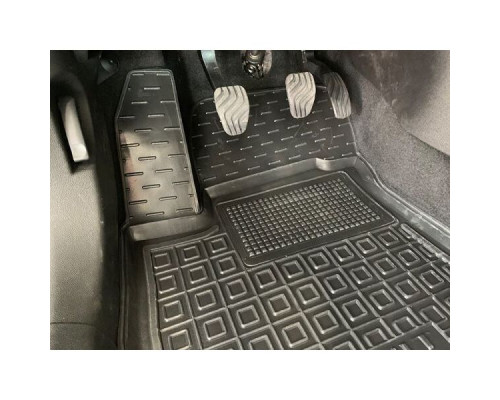 Водительский коврик в салон Renault Megane 4 2016- Sd/Hb/Un (AVTO-Gumm)
