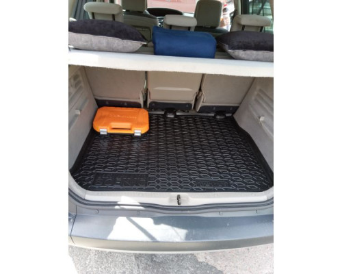 Автомобильный коврик в багажник Renault Scenic 2 2002- 5 мест (Avto-Gumm)