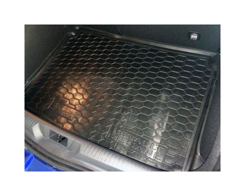 Автомобильный коврик в багажник Renault Megane 4 2016- Hatchback (Avto-Gumm)