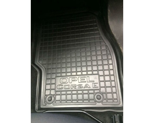 Автомобильные коврики в салон Opel Corsa E 2015- (Avto-Gumm)