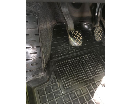Водительский коврик в салон Skoda Fabia 2 2007- (Avto-Gumm)