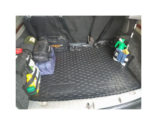 Автомобильный коврик в багажник Volkswagen Caddy 2004- (Avto-Gumm)