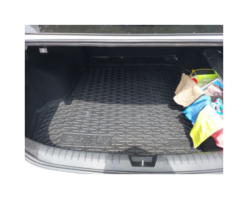 Автомобильный коврик в багажник Hyundai Sonata LF/8 2016- USA (AVTO-Gumm)
