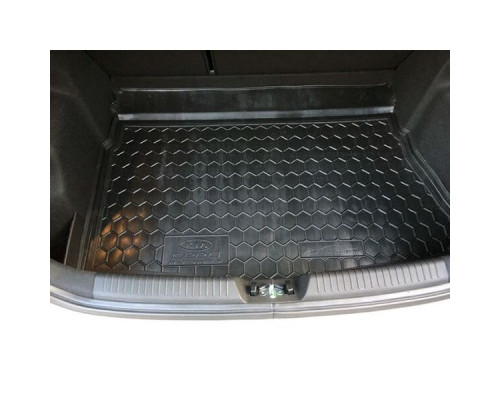 Автомобильный коврик в багажник Kia Ceed (JD) 2012- Hatchback (base/mid) (Avto-Gumm)