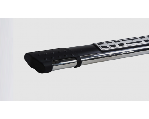 Пороги Emerald на MITSUBISHI PAJERO SPORT 2008-2016