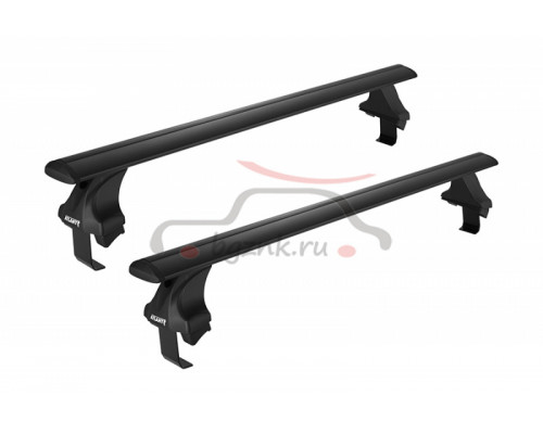 Багажник на крышу чёрный для Nissan Qashqai 2013-, Atlant, Чёрный, E7002-6031-7169