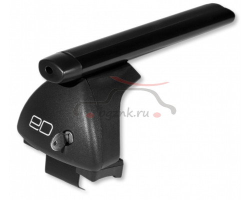 Багажник на крышу для Hyundai Creta с замком, Евродеталь, Чёрный, ED2-201F+ED7-625B+ED10-039