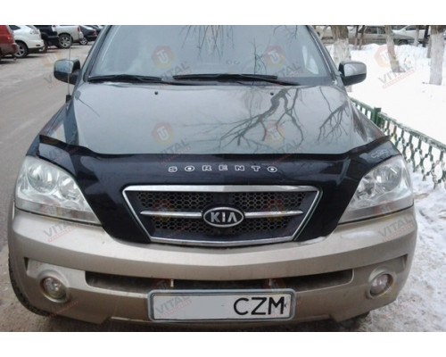 Дефлектор капота KIA Sorento (BL) с 2002-2009 г.в. VITAL