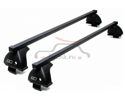 Багажник на крышу для Haval F7 2018- с замком, Евродеталь, Чёрный, ED2-201F+ED7-225S+ED10-031