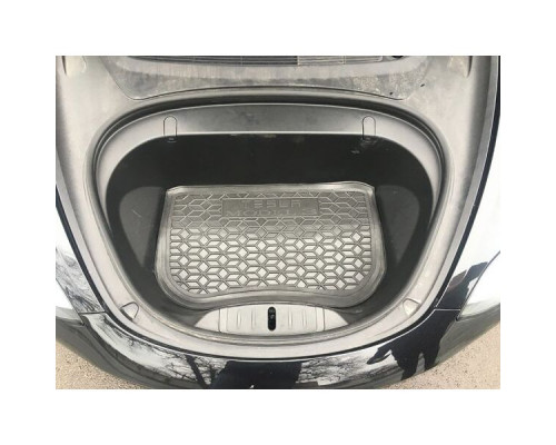 Автомобильный коврик в багажник Tesla Model 3 2017- передний (Avto-Gumm)