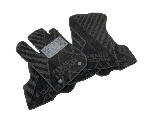 Текстильные коврики в салон Renault Logan 2013- (X) AVTO-Tex