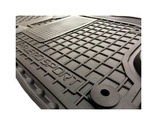 Водительский коврик в салон Mitsubishi Pajero Sport 2 2008- (Avto-Gumm)