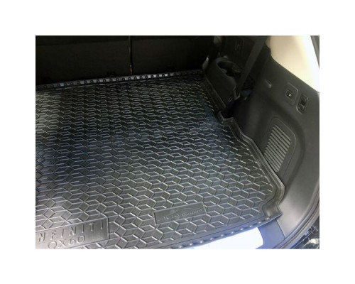 Автомобильный коврик в багажник Infiniti JX/QX60 2012- 7 мест (Avto-Gumm)