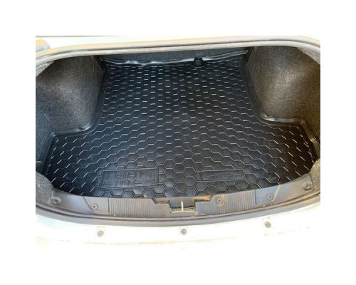 Автомобильный коврик в багажник Fiat Linea 2007- (Avto-Gumm)