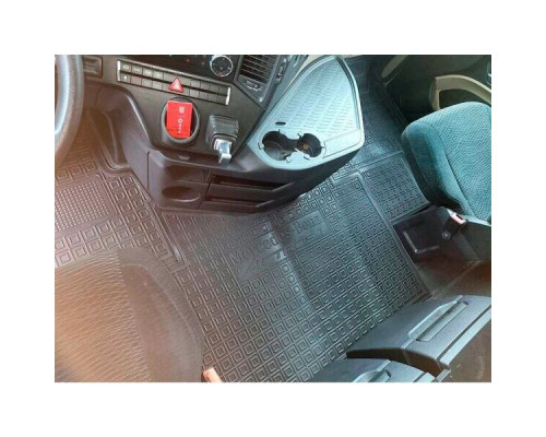 Автомобильные коврики в салон Mercedes Actros I плоский пол 2011-2018 (AVTO-Gumm)