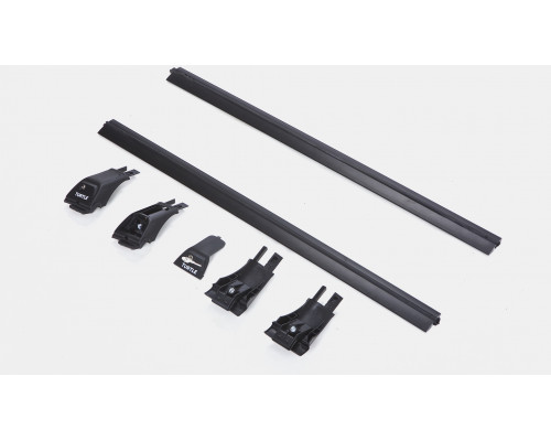 Багажник Tourmaline V1 на крышу Volvo XC90 II 2014+ Черный