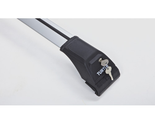 Багажник Tourmaline V2 на крышу Volkswagen Tiguan I 2007-2016 Серебристый