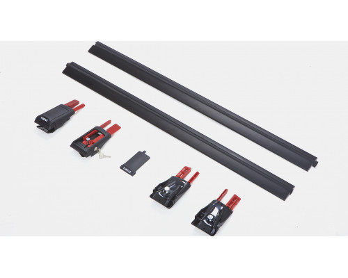 Багажник Shark на крышу Toyota Land CRuiser 300 2021+ Черный