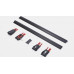 Багажник Shark на крышу Toyota Land CRuiser 300 2021+ Черный