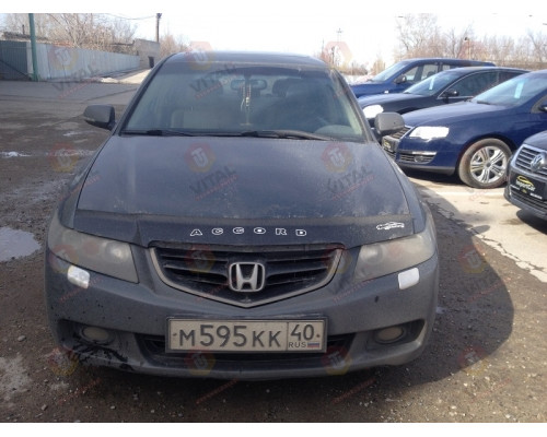 Дефлектор капота HONDA Accord VII с 2002-2006 г.в.с молдингом VITAL