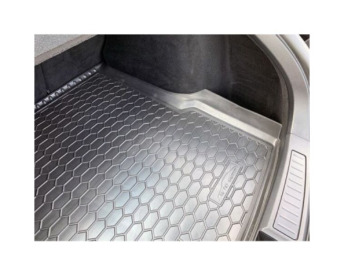 Автомобильный коврик в багажник Tesla Model S 2012- (Avto-Gumm)