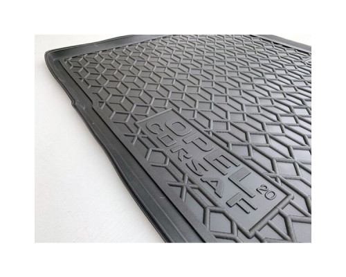Автомобильный коврик в багажник Opel Corsa F 2020- (AVTO-Gumm)