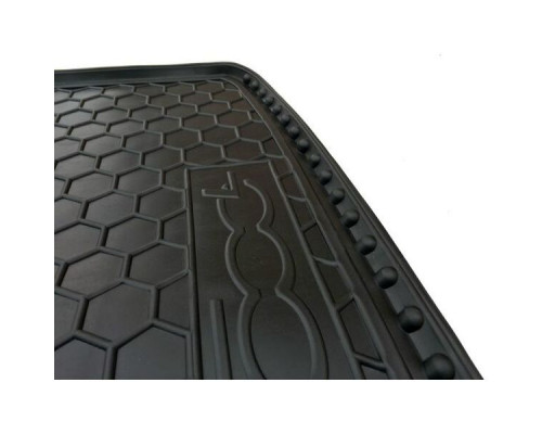 Автомобильный коврик в багажник Fiat 500L 2013- (Avto-Gumm)