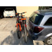 Montare pe bicicletă pe o bară de remorcare