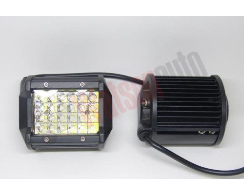 LED001 Faruri de ceață LED dreptunghiulară-rând dublu 130/90mm 32W (H2472)