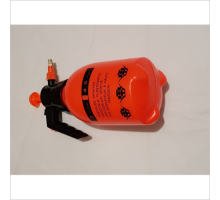 Flacon pulverizator 2l portocaliu-negru