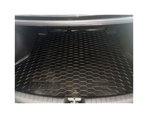 Автомобильный коврик в багажник Hyundai Elantra 2016- (Avto-Gumm)