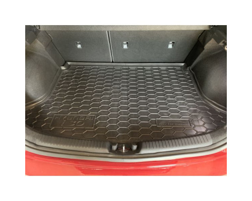 Автомобильный коврик в багажник Hyundai i30 2017- Hatchback (Avto-Gumm)