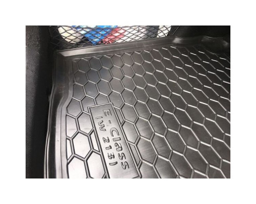 Автомобильный коврик в багажник Mercedes E (W213) 2016- (Avto-Gumm)