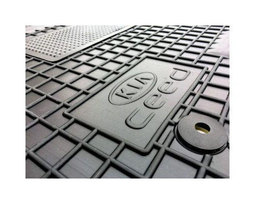 Водительский коврик в салон Kia Ceed (JD) 2012- (Avto-Gumm)