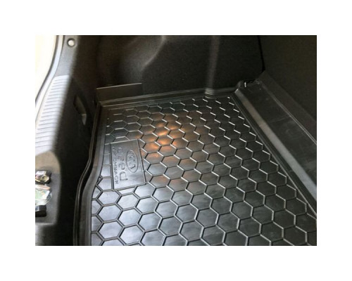Автомобильный коврик в багажник Kia Ceed (JD) 2012- Hatchback (base/mid) (Avto-Gumm)