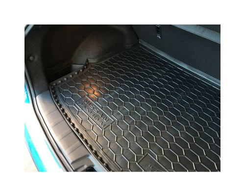 Автомобильный коврик в багажник Nissan Qashqai 2017- FL верхняя полка (Avto-Gumm)