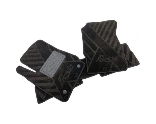 Текстильные коврики в салон Ford Fiesta 2008- (X) AVTO-Tex